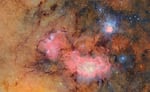 The new Vera C. Rubin Observatory released publicly its first set of images on June 23, 2025, including clouds of gas and dust that comprise the Trifid nebula (top right) and the Lagoon nebula, which are several thousand light-years away from Earth. The observatory boasts the world's largest digital camera, which it will use to rapidly and continuously survey the night sky in the southern hemisphere in unprecedented detail for 10 years.