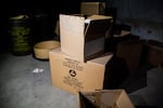 Military rations from 1964 sit in a bunker at the Umatilla Chemical Weapons Depot in Umatilla County, Ore., on Wednesday, Jan. 30, 2019. The depot and the land it's on will soon be turned over to local control after being operated by the U.S. military for more than 50 years.