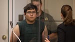 Angel Granados-Diaz, 19, a Parkrose High School student accused of bringing shotgun to class last Friday, was arraigned on gun possession and reckless endangering charges on Monday, May 20, 2019.