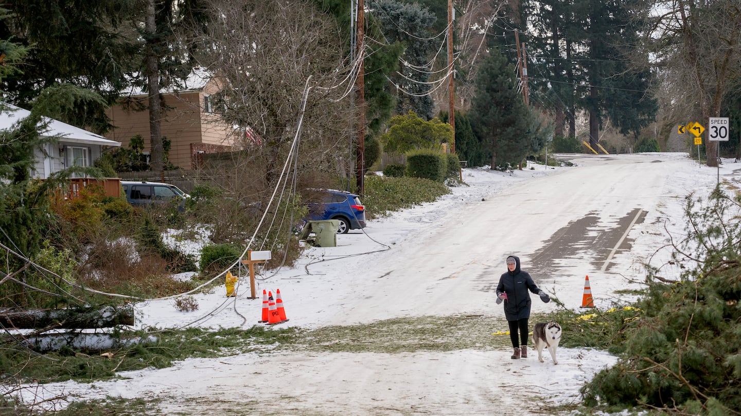 Columbia Gorge, Hood River Valley brace for ice storm this weekend - OPB