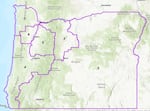 Lawmakers in Salem unveiled their ideas for restructuring the state's congressional districts. The plan above, from Democrats, would favor the party's interests in controlling a new seat in Congress, an analysis suggested.