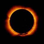 An annular eclipse. 