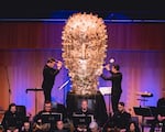 The Omaha Symphony performs Andy Akiho's "Sculptures" at the Holland Performing Arts Center in March 2023.