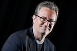 File - Matthew Perry poses for a portrait on Feb. 17, 2015, in New York. Perry, who starred as Chandler Bing in the hit series “Friends,” died on Oct. 28, 2023, at age 54.