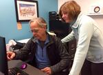 PSU professor David Peyton and DesignMedix CEO Sandra Shotwell are working together to bring a new malaria drug to market.