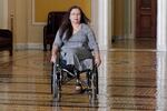 Sen. Tammy Duckworth, who lost both of her legs during the Iraq War, says...