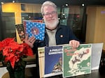 For the fifth year in a row, JT Griffith stopped by the OPB studios to share some Christmas cheer. December 18, 2024. Griffith is the founder and creative director of LIMINAL Music and is a longtime Christmas music curator for OPB, KMHD and the Oregon Zoo’s Zoo Lights.