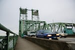 The Interstate 5 bridge connecting Washington and Oregon across the Columbia River as seen from Vancouver, Washington, Saturday, Dec. 15, 2018.