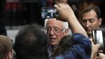 Bernie Sanders at a campaign rally in Portland on March 25, 2016.