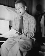 Portrait of Billy Strayhorn, New York, N.Y., between 1946 and 1948.