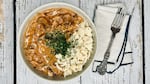 Mushroom paprikash made with adaptogenic lion’s mane mushrooms might not have magical healing powers, but it does contain real vitamins and minerals that can keep you healthy.