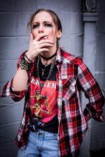 Tiffany Groben as Kelly in Beirut Wedding World Theatre Project's production of "Reborning".