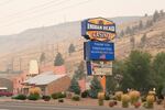A sign displayed at the Indian Head Casino in Warm Springs, Ore., on July 30, 2026.