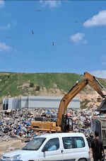Abu Keshek says the landfills will soon reach capacity, so they are not a permanent solution to the garbage problem. What is desperately needed for this densely populated place is large-scale recycling.<br>