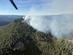 The Olive Butte Fire in Grant County, Oregon on July 9, 2026