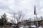 An exterior view of Parkview Apartments located in Riverdale, Md.