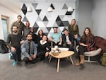 This year's cohort of Israeli and Palestinian entrepreneurs taking part in 50:50 Startups is smaller than usual, because the war prevented many from travelling. 50:50 co-founder Amir Grinsteen (third from right) founded the program seven years ago, believing that building businesses together would also build lasting bridges, that could advance the cause of peace.