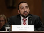 WASHINGTON, DC - MAY 15:  Alex Stamos, chief information security officer at Yahoo! Inc testifies before the Senate Homeland Security Committee May 15, 2014 in Washington, DC. The committee heard testimony on the topic of on "Online Advertising and Hidden Hazards to Consumer Security and Data Privacy."  (Photo by Win McNamee/Getty Images)