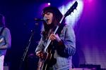 Hop Along performs at their soundcheck at the Wonder Ballroom in Portland, 4-9-19