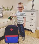 Brooks, now two-and-a-half, has undergone surgery and various therapies. His mom says his medical providers have all noted how mellow he is, considering what NICU babies go through.