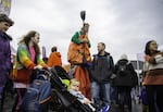 Thousands came from around the nation to the festival full of activities. Including a giant pumpkin on stilts!