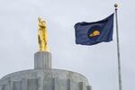 The Oregon State Capitol in Salem.