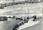 Ariel photo of the Mid Valley Farm in 1970.