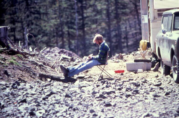 Carolyn Driedger was slightly star-struck when she met geologist David Johnston at Coldwater 2 observation post on Mount St. Helens on May 17, 1980. She was starting her career as a field assistant with the USGS, and Johnston had been featured in news warning of the pending danger of a potentially catastrophic eruption. 