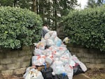 Residents of a West Linn apartment complex threw out mounds of food Tuesday, Feb. 16, 2021, from refrigerators unable to keep cold during power failures.