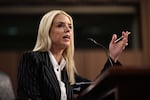 Former Florida Attorney General Pam Bondi testifies before the Senate Judiciary Committee during her confirmation hearing to be the next U.S. attorney general in the Hart Senate Office Building on Capitol Hill on January 15, in Washington, D.C. Bondi, who was nominated by President-elect Donald Trump, defended him during his first impeachment trial in 2020 and publicly supported false claims that the 2020 election was stolen from him. (Photo by Chip Somodevilla/Getty Images)