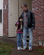 Class of 2025 student Leyna, with her dad Hung Nguyen. Nguyen passed away in 2021, a few months before Leyna started high school.