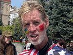 Ryan Routh speaks during an interview at a rally on April 27, 2022. Ryan Routh has been charged with the attempted assassination of former President Donald Trump, following a Sept. 15 incident at Trump’s West Palm Beach, Fla. golf course.