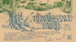Poster for the 1971 Oregon Renaissance Faire.