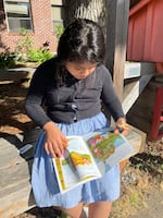 Students attend the first day of Portland Public Schools' Summer Acceleration Academy on July 1, 2024. The Summer Acceleration Academy is a supplemental academic program for students in grades K-5.