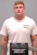 This booking photo provided by the Sangamon County Sheriff's Office shows Sean Grayson, on July 17, 2024, in Springfield, Ill. Grayson, an Illinois sheriff’s deputy, has been charged with murder in the fatal shooting of a woman inside her home.