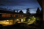 Mount Hood Community College at night in 2005.