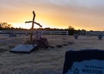 Members of the Followers of Christ use Peaceful Valley Cemetery in Caldwell, Idaho, to bury their loved ones. Weston, whose grave is pictured at right, was one of at least three children who died from sepsis caused by common infections. Experts said doctors could have stopped the infections with antibiotics before they became life-threatening.