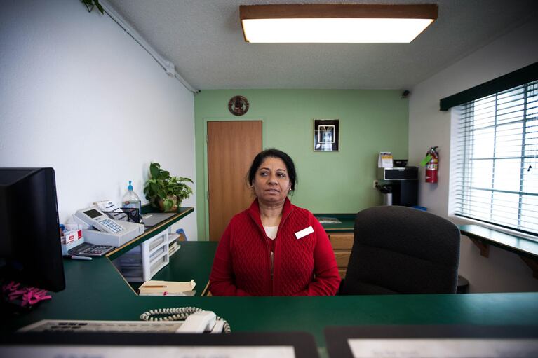 “Whenever they have construction on a building, we have a lot of construction workers, engineers and all these inspectors in our town,” said Sunita Chand, the manager of an Econo Lodge in Prineville. But when the construction ends, “they’re gone.” Chand feels these data centers don’t add too much to the town. The buildings "are basically storage, so they don’t bring anything to the community. They’re only using the space.”