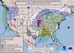 Severe weather is expected across the U.S. Wedensday
