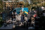 Volunteers at the Church of the Holy Apostles in Manhattan earlier this month.