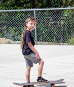 Edward-Asher Parodi, 4, of Orofino, Idaho, is helping to raise money for Jared Allen's Home for Wounded Warriors by competing in a national mullet contest. There are almost 30 contestants in the age 1 to 4 division from the Northwest alone.