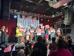 U.S. Rep. Pramila Jayapal speaks at the campaign kickoff event against two conservative-backed ballot initiatives on Wednesday, June 17, 2026, in Seattle, Washington.