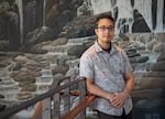 Vinh Quang Tran poses for a portrait at the Asian Health and Service Center in Portland, Ore., on May 21, 2026.