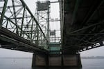 The I-5 bridge viewed from Vancouver, Wash., on Thursday, Dec. 4, 2025.