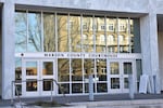 Undated photo of the Marion County Courthouse in downtown Salem, Ore.