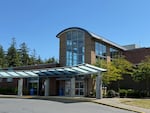 Exterior of a hospital building.