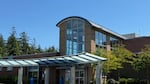 Exterior of a hospital building.