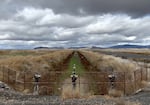 A dry canal at Lower Klamath National Wildlife Refuge.