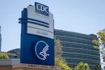 The Centers for Disease Control and Prevention offices in Atlanta are seen in 2022. The agency is investigating a rise in cyclosporiasis cases.
