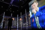 A picture of the inside of the David Bowie Centre, a new archive at the V&A East Storehouse in London, Wednesday, Sept. 10, 2025, ahead of its public opening.
